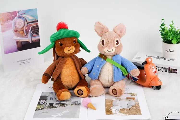 13/30/45cm New Petering Lily Ben Rabbit Plush Toys Cartoon Animal Soft Stuffed Dolls For Kid Birthday Christmas Gift