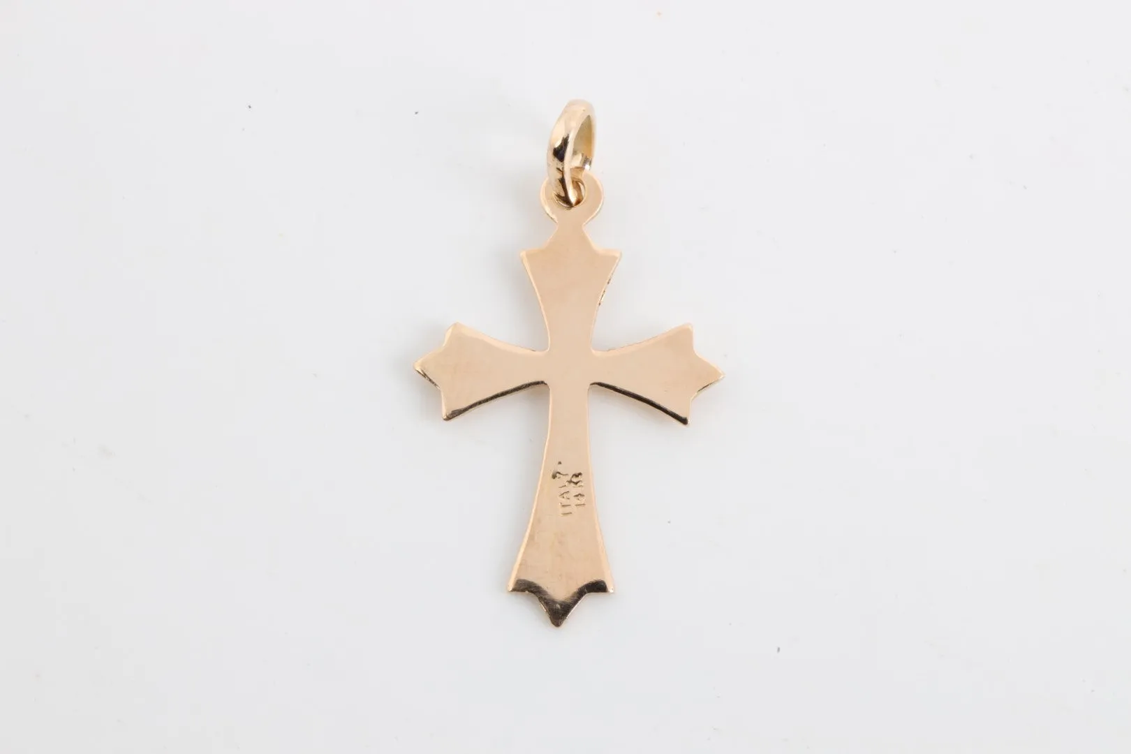 14k Yellow Gold Cross Pendant (1.79g.)