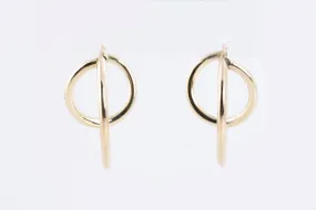 14k Yellow Gold Earrings (2.30g.)