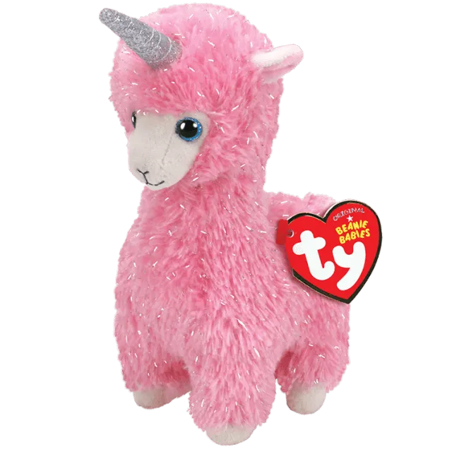 15cm Ty Beanie Animal Big Eyes Soft Stuffed Plush Colorful Pony With Shiny Wings The Multicolour Cute Pony Collection Doll Gift