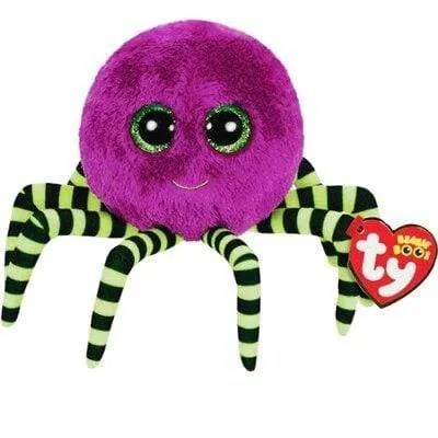 15cm Ty Big Glitter Eyes Halloween Beanies Series Plush Stuffed Animal Collectible Spider Bat Doll Toy Halloween Birthday Gift