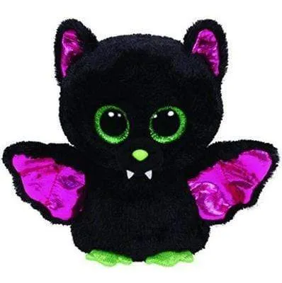 15cm Ty Big Glitter Eyes Halloween Beanies Series Plush Stuffed Animal Collectible Spider Bat Doll Toy Halloween Birthday Gift