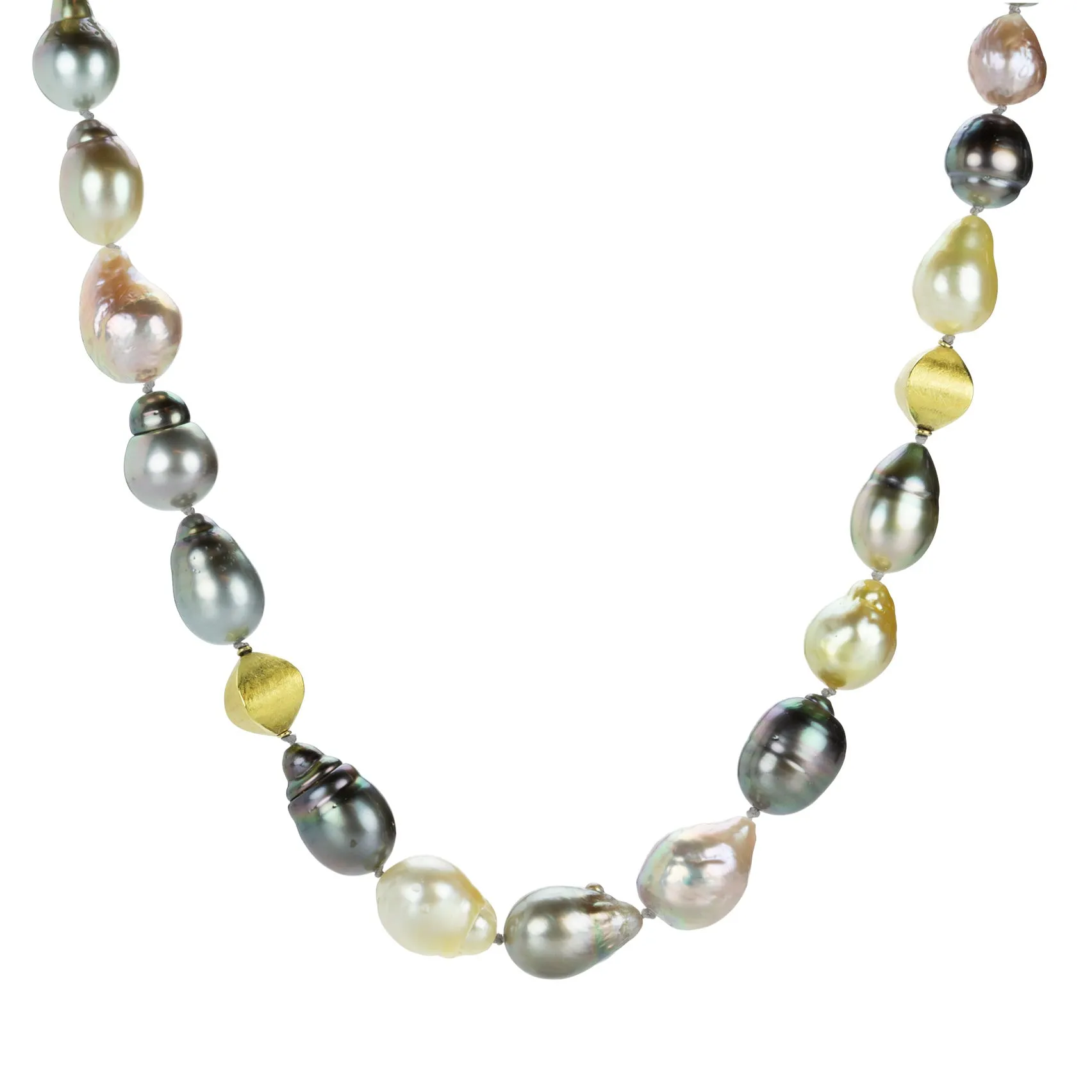 18 Mixed Pearl Necklace