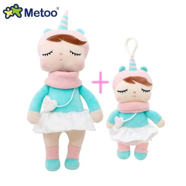 2 Piece Original Metoo Doll Plush Toys For Girls Baby Cute Rabbit Beautiful Angela Stuffed Animals For Kids