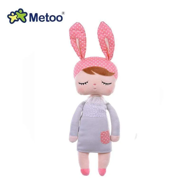 2 Piece Original Metoo Doll Plush Toys For Girls Baby Cute Rabbit Beautiful Angela Stuffed Animals For Kids