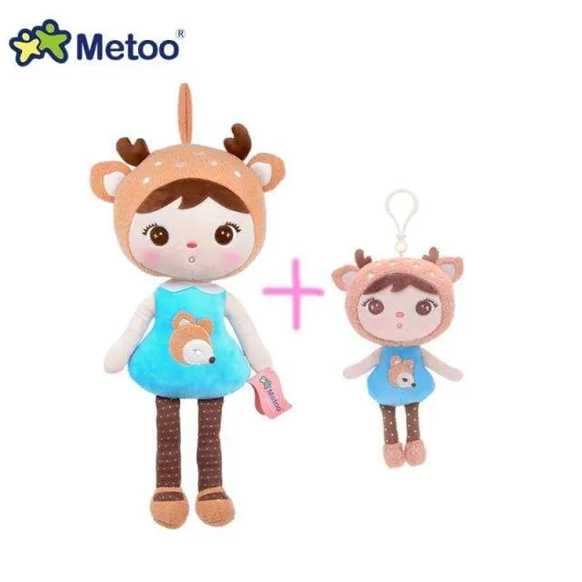 2 Piece Original Metoo Doll Plush Toys For Girls Baby Cute Rabbit Beautiful Angela Stuffed Animals For Kids