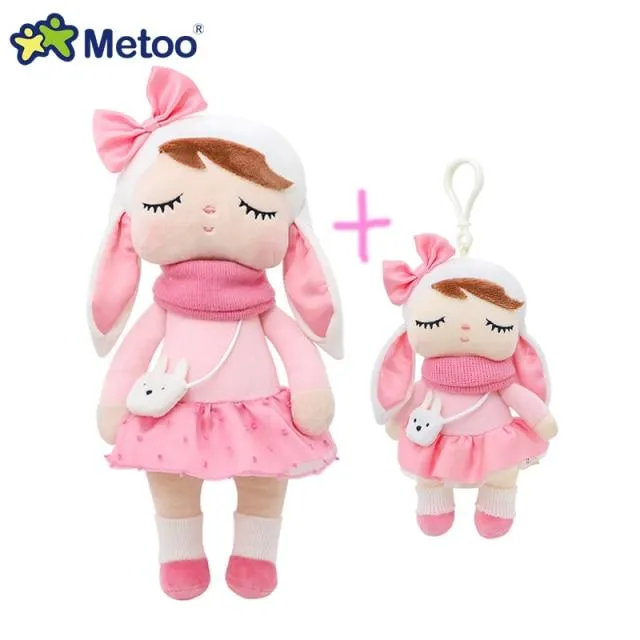 2 Piece Original Metoo Doll Plush Toys For Girls Baby Cute Rabbit Beautiful Angela Stuffed Animals For Kids