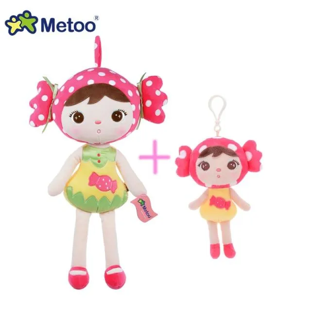 2 Piece Original Metoo Doll Plush Toys For Girls Baby Cute Rabbit Beautiful Angela Stuffed Animals For Kids