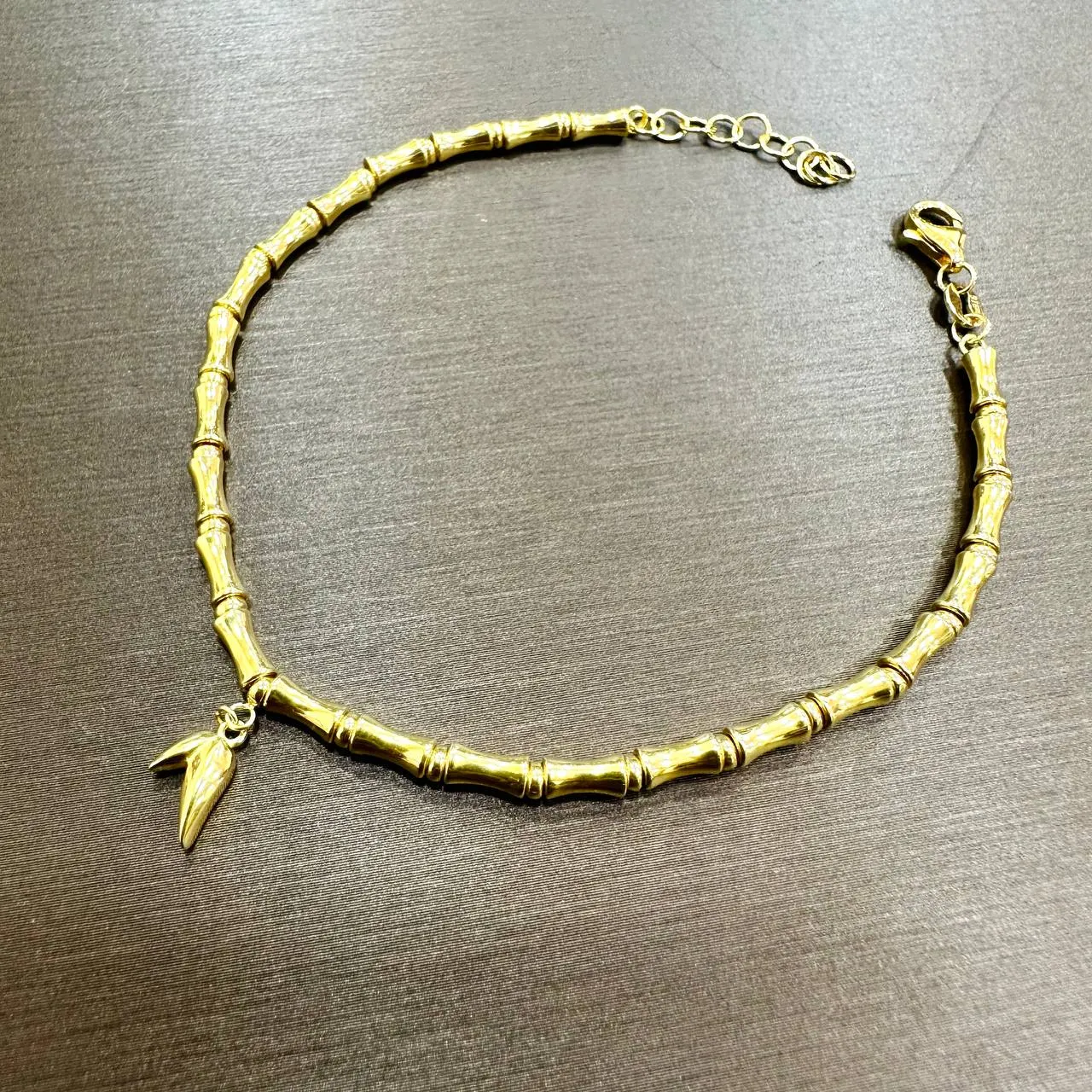 22k / 916 Gold Bamboo Bracelet