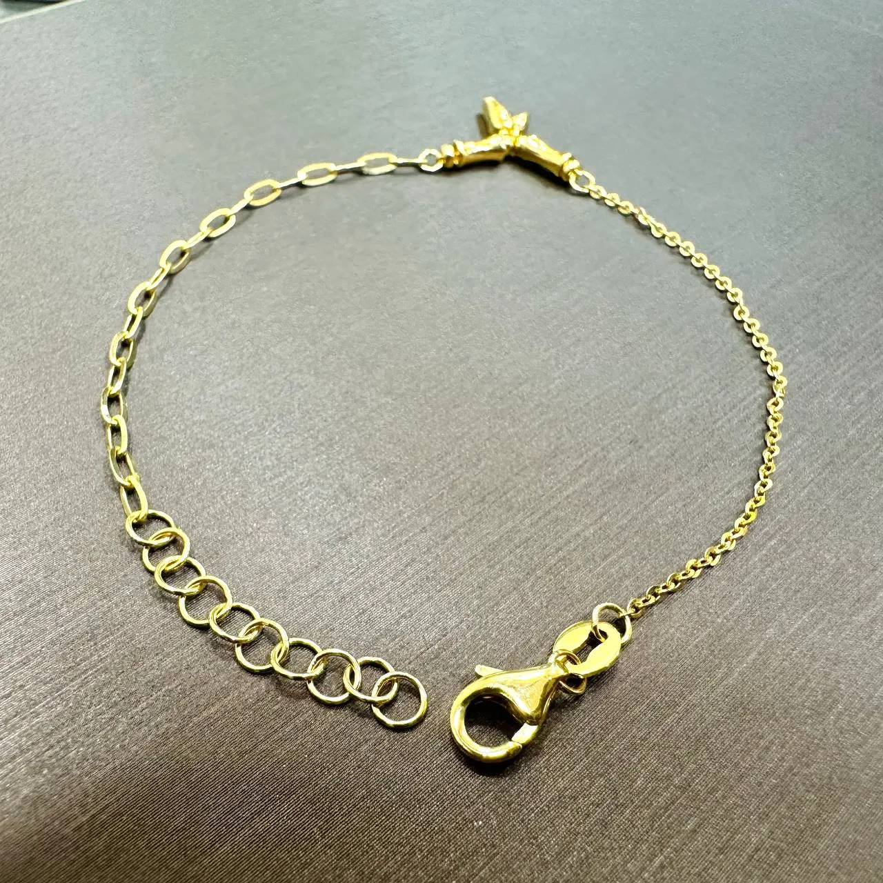 22k / 916 Gold Bamboo Bracelet