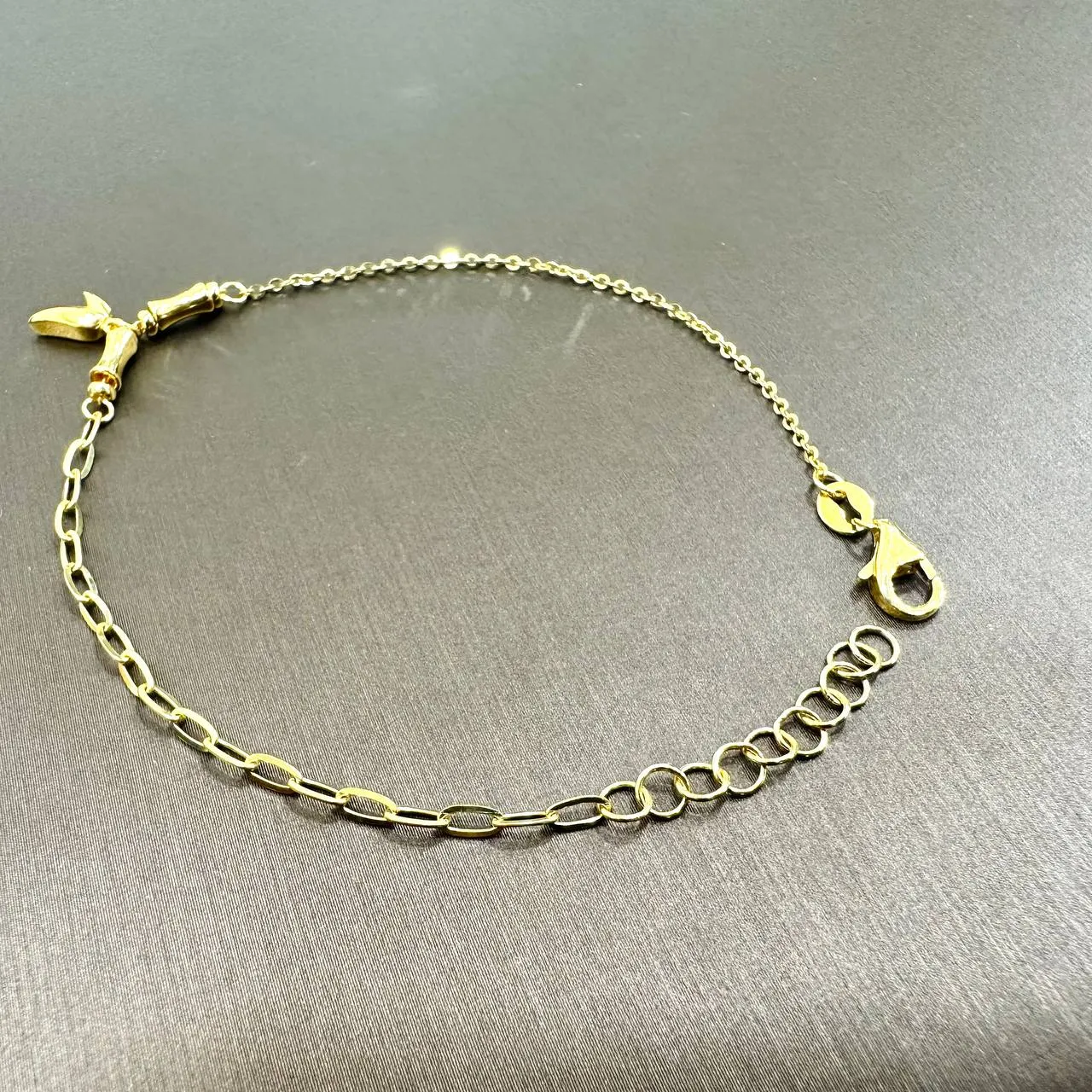 22k / 916 Gold Bamboo Bracelet