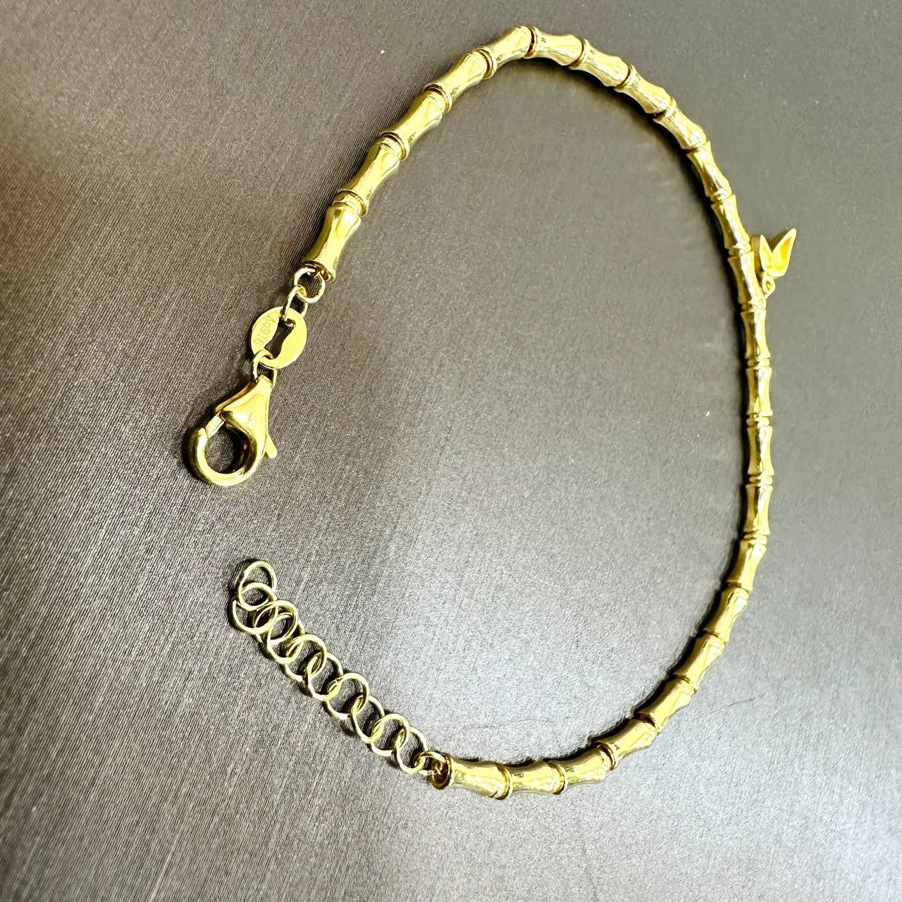 22k / 916 Gold Bamboo Bracelet