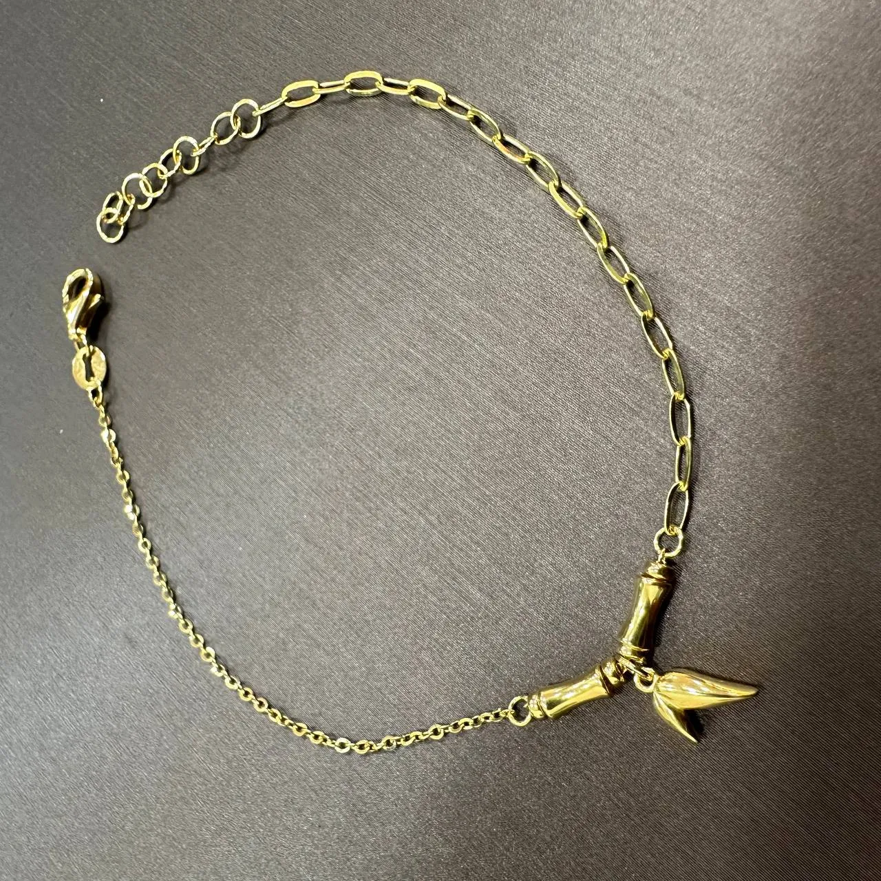 22k / 916 Gold Bamboo Bracelet