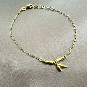 22k / 916 Gold Bamboo Bracelet