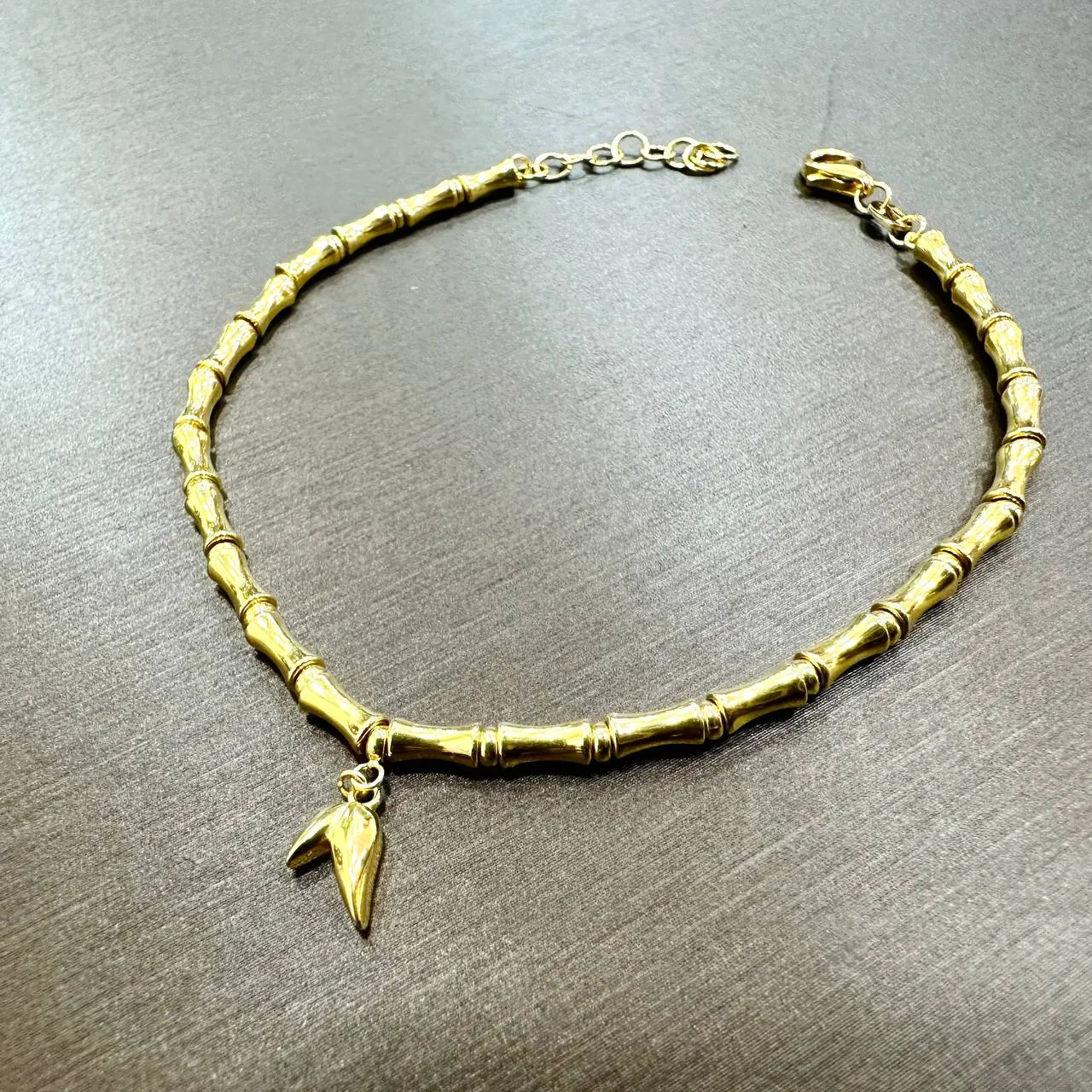 22k / 916 Gold Bamboo Bracelet