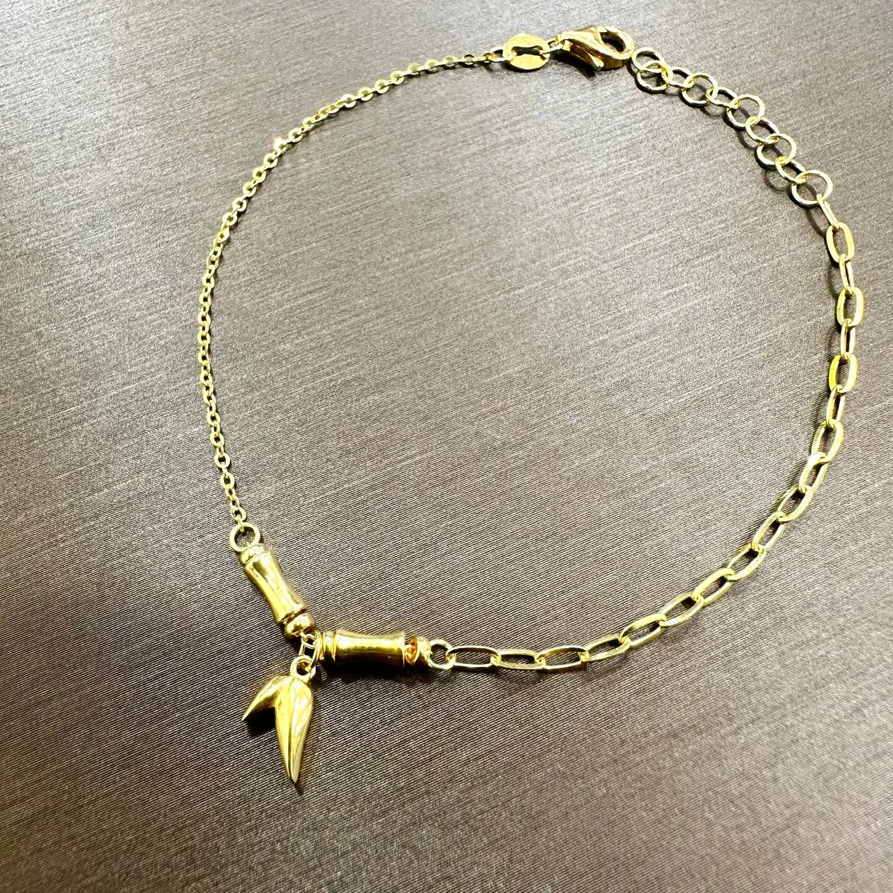 22k / 916 Gold Bamboo Bracelet