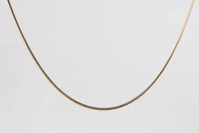 24" 14k Yellow Gold Snake Chain Necklace (7.41g.)