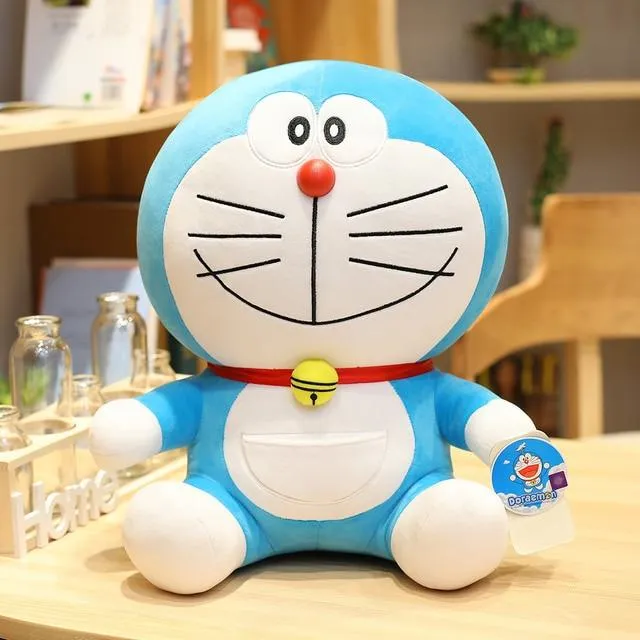 25/35/50cm Stand By Me Doraemon Plush Toys Cute Cat doll Soft Stuffed Animals Pillow Baby Toy For Kids Gifts Doraemon