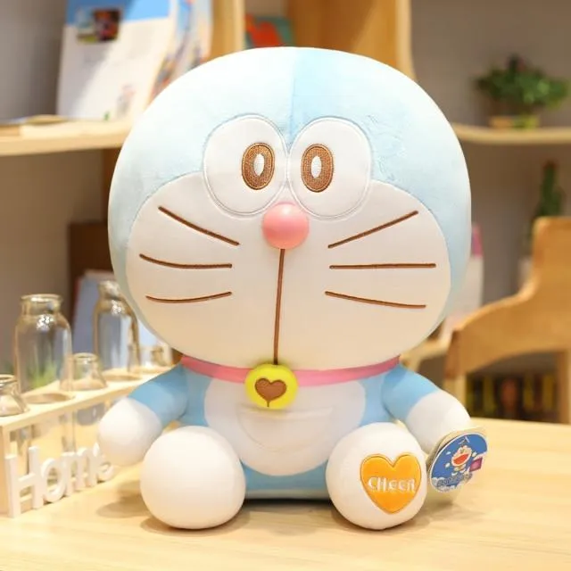 25/35/50cm Stand By Me Doraemon Plush Toys Cute Cat doll Soft Stuffed Animals Pillow Baby Toy For Kids Gifts Doraemon