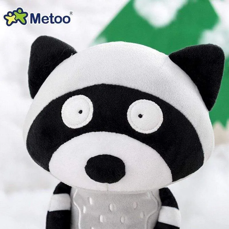 35cm Metoo Cartoon Stuffed Animals Plush Toys Fox Raccoon Giraffe Squirrel Koala Dolls For Kids Girls Birthday Christmas Gifts