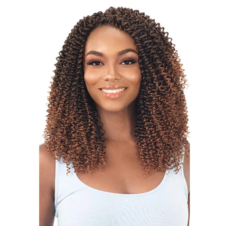 3X URBAN TWIRL CURL 10 | Synthetic Braid