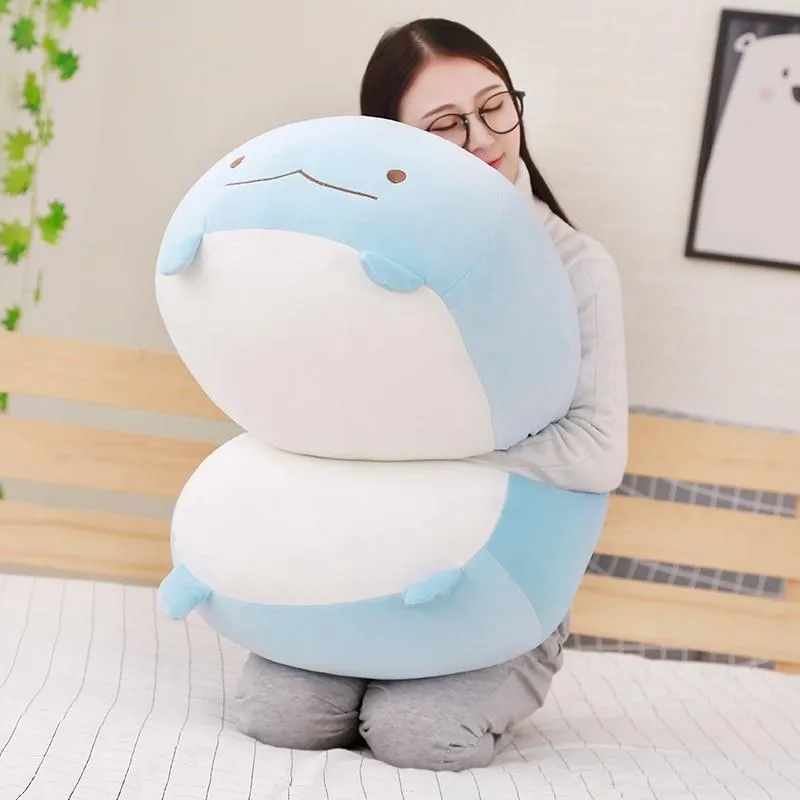 60/90cm Giant Corner Bio Pillow Japanese Animation Sumikko Gurashi Plush Toy Stuffed Soft Cartoon Kids Girls Valentine Gifts