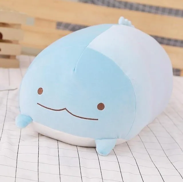 60/90cm Giant Corner Bio Pillow Japanese Animation Sumikko Gurashi Plush Toy Stuffed Soft Cartoon Kids Girls Valentine Gifts