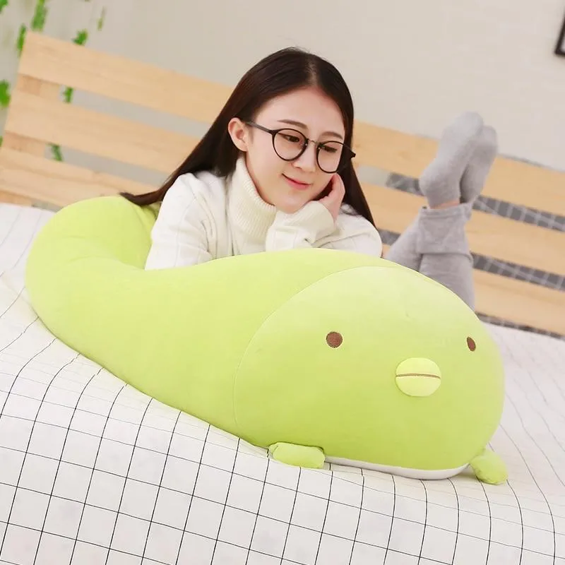 60/90cm Giant Corner Bio Pillow Japanese Animation Sumikko Gurashi Plush Toy Stuffed Soft Cartoon Kids Girls Valentine Gifts