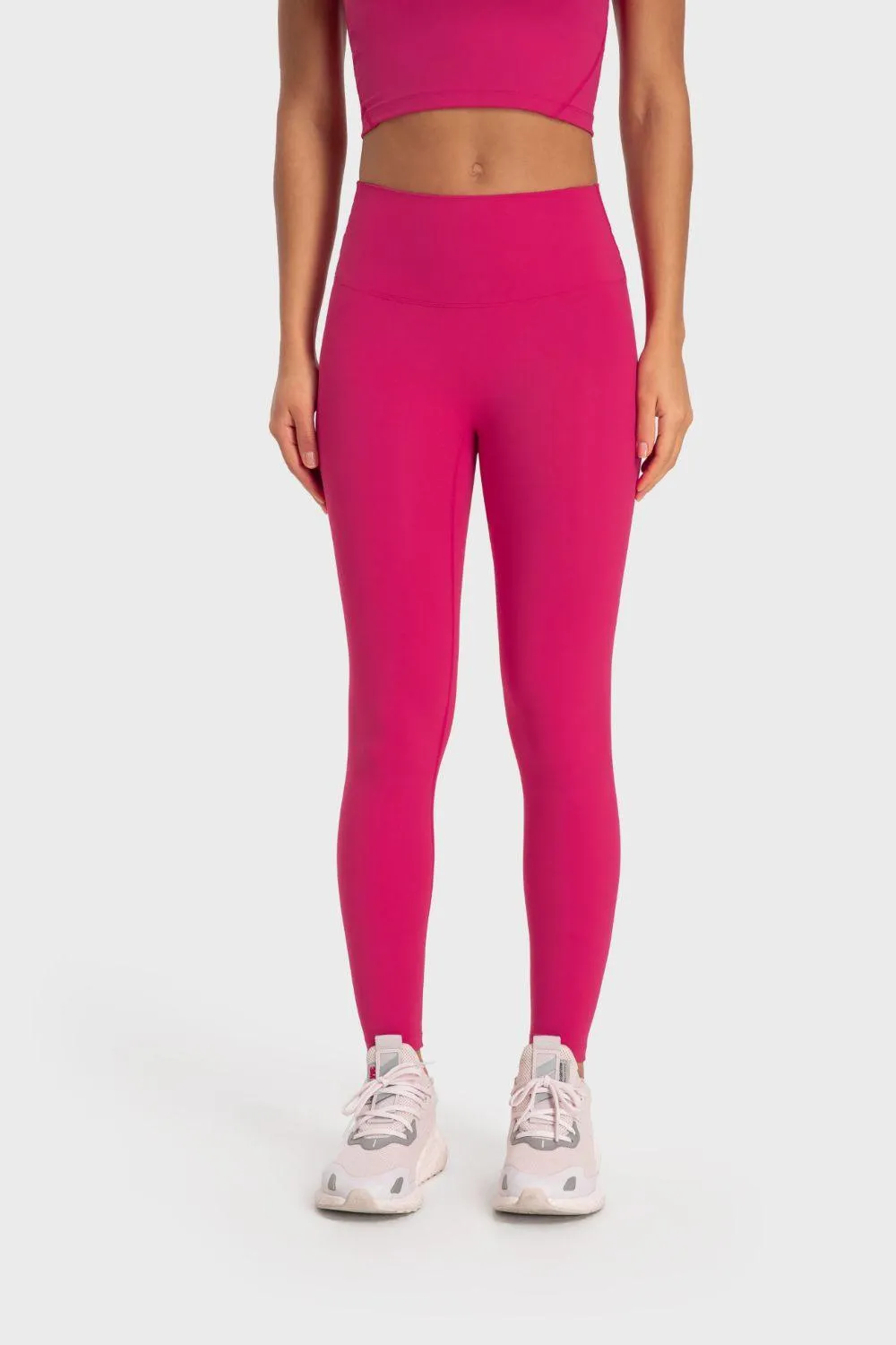 Activewear Basic Full Length Active Yoga Leggings