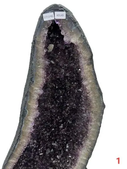 Amethyst Geode Cathedral from Brazil - 44 / 390 lbs