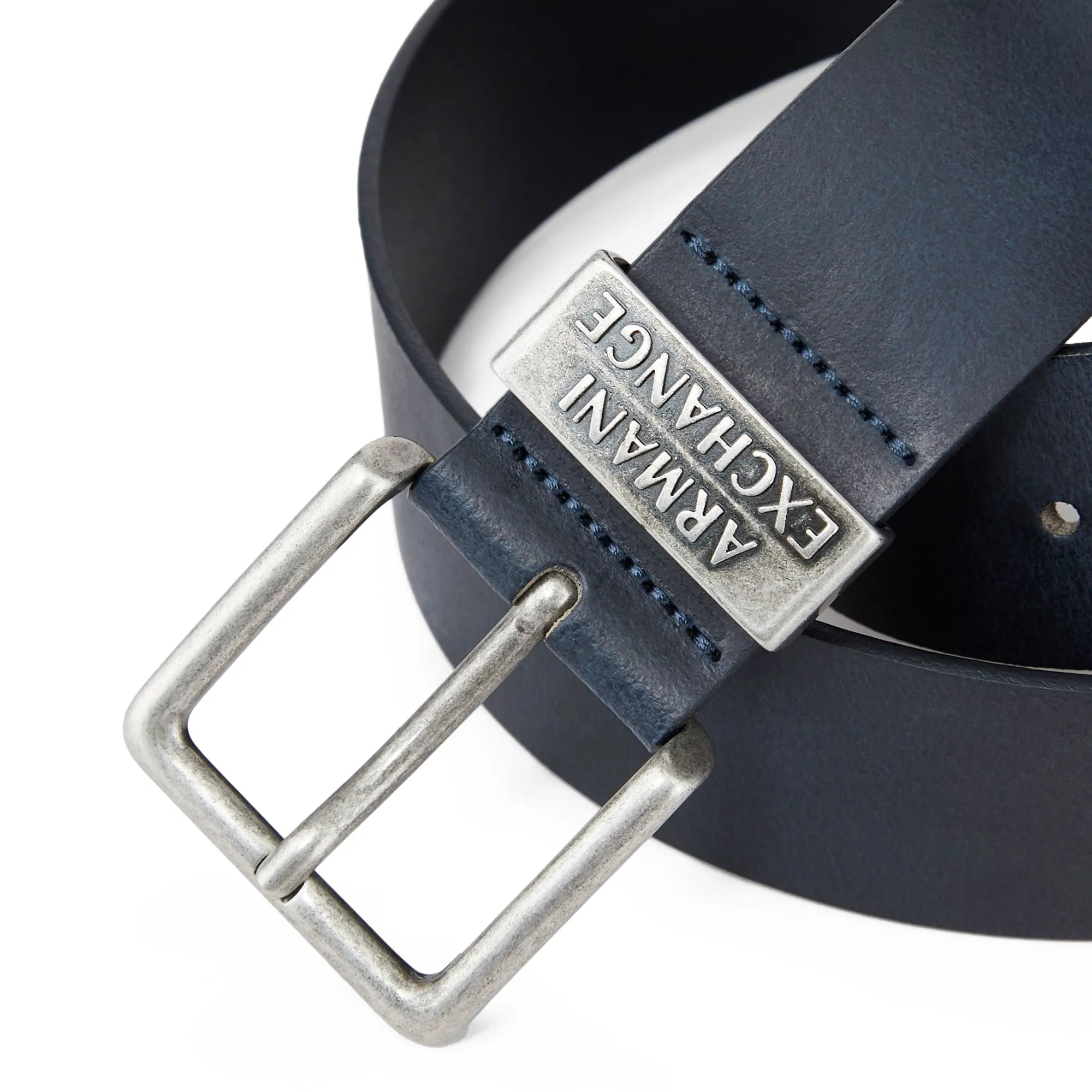 Armani Exchange Jean Belt - Navy Blue