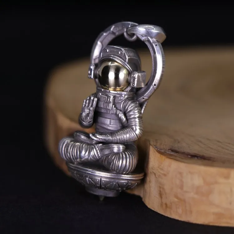 Astronaut in Meditation Pendant