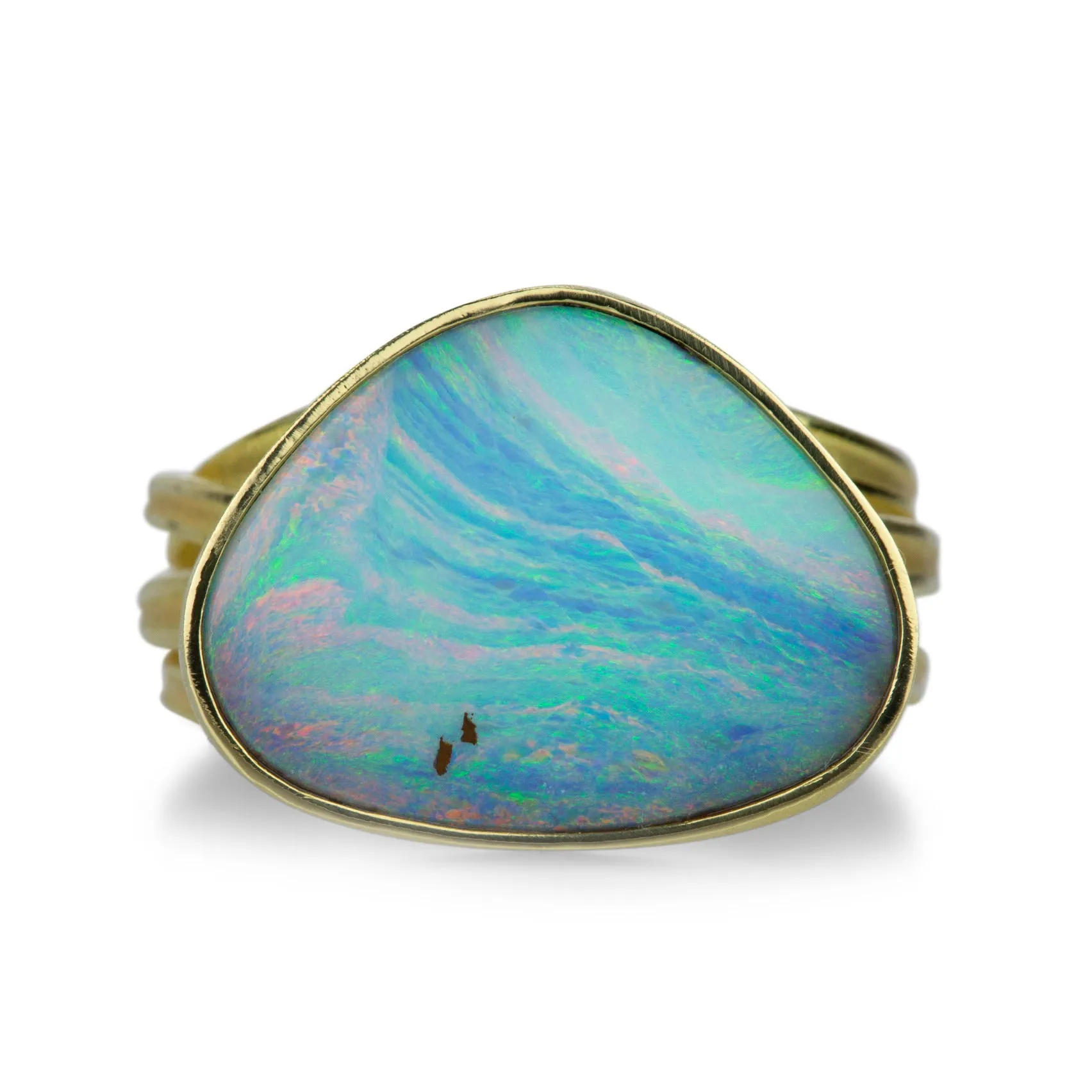 Australian Boulder Opal Wrap Ring