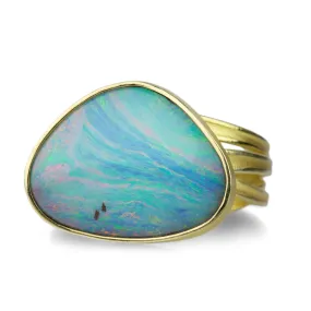 Australian Boulder Opal Wrap Ring