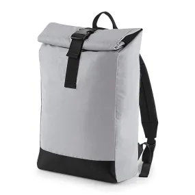 BagBase BG138 Reflective Roll-Top Backpack