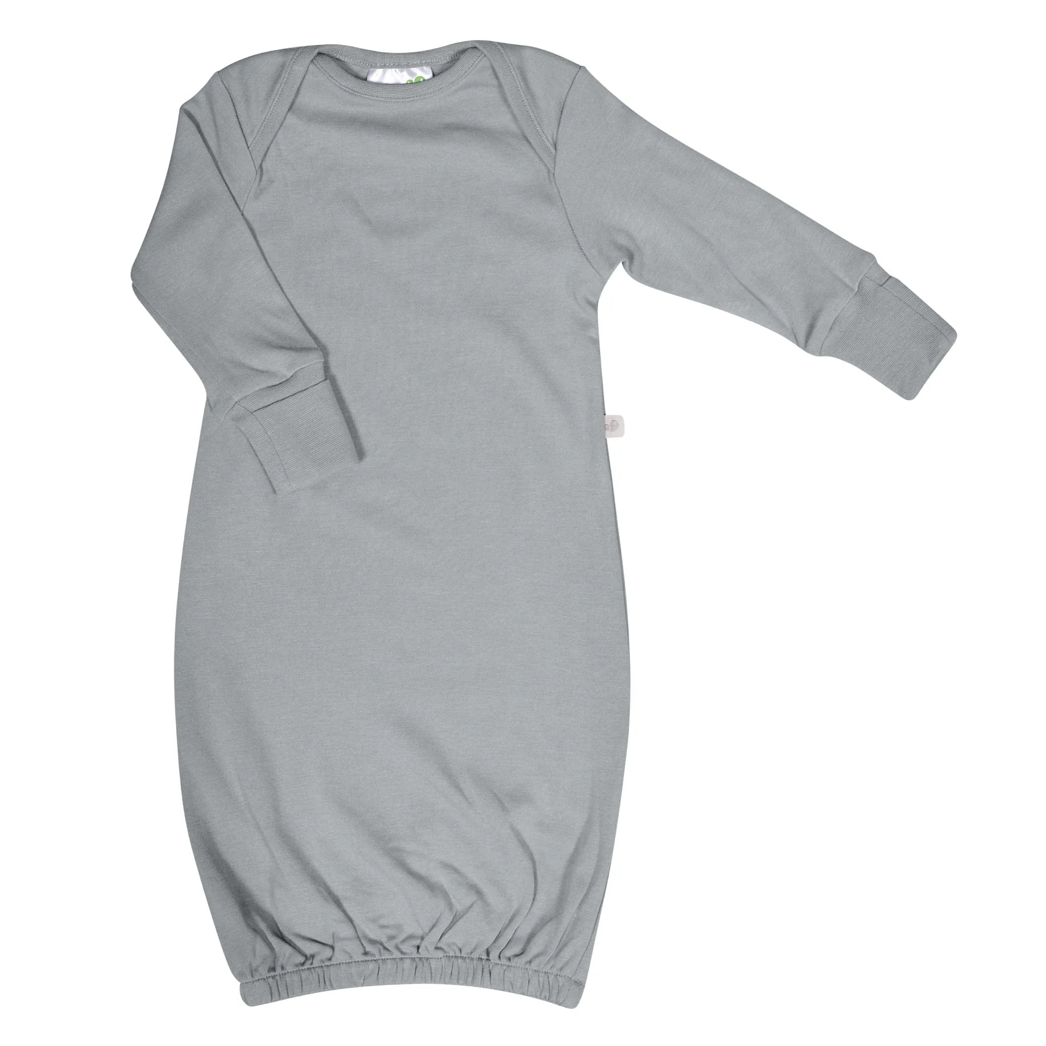 Bamboo baby sleep gown - Pebble