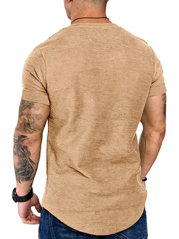 Bamboo Curved Hem Men's T-Shirt