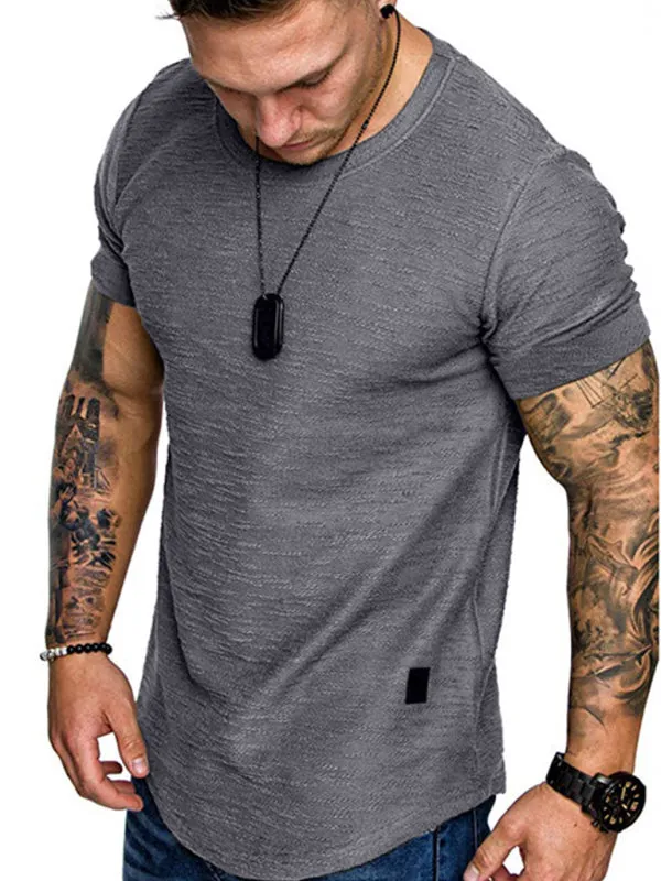 Bamboo Curved Hem Men's T-Shirt