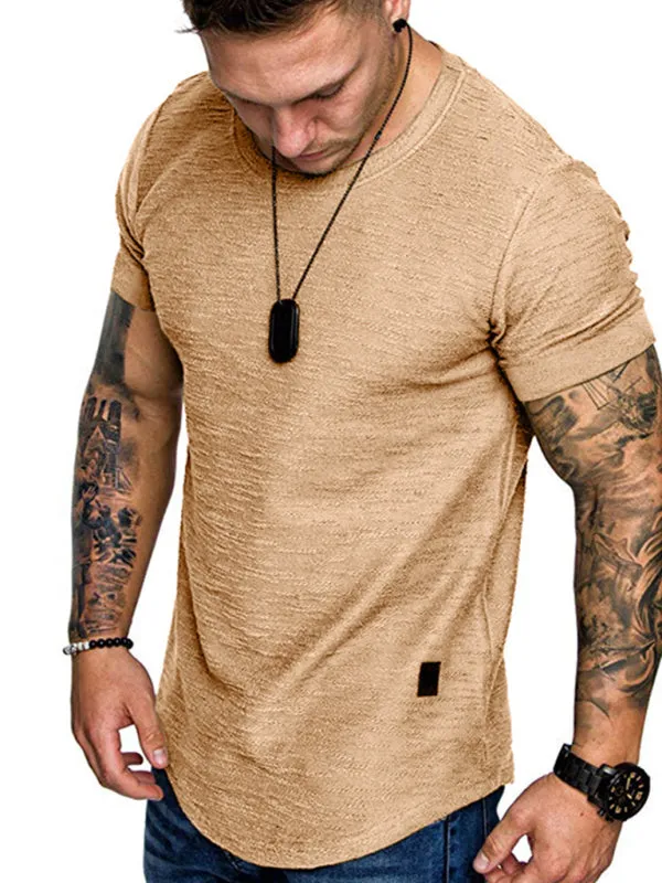 Bamboo Curved Hem Men's T-Shirt