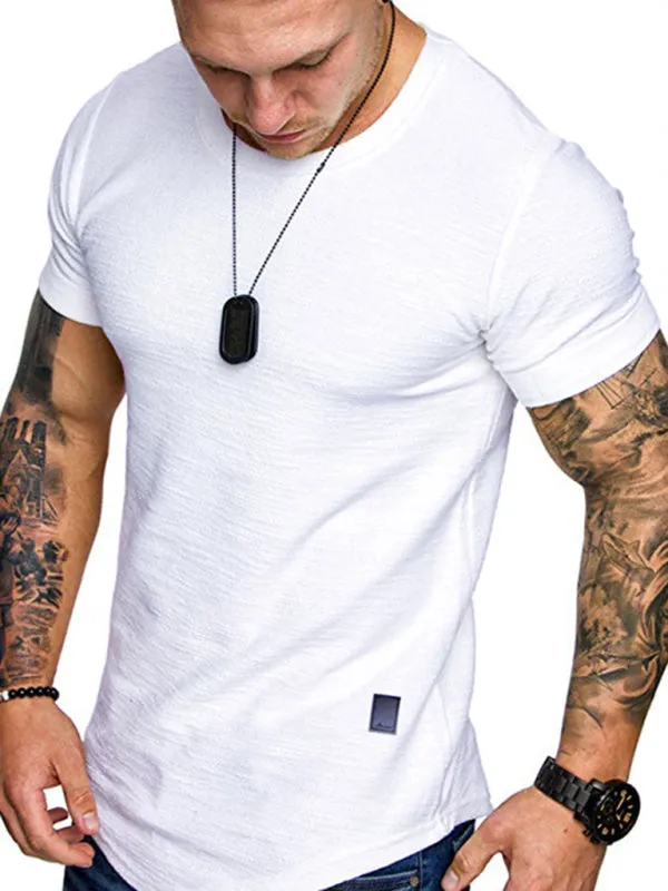 Bamboo Curved Hem Men's T-Shirt