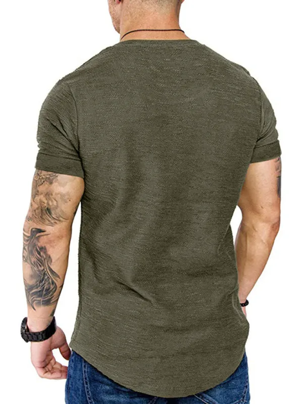 Bamboo Curved Hem Men's T-Shirt