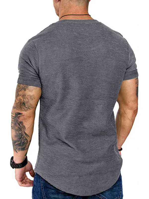 Bamboo Curved Hem Men's T-Shirt