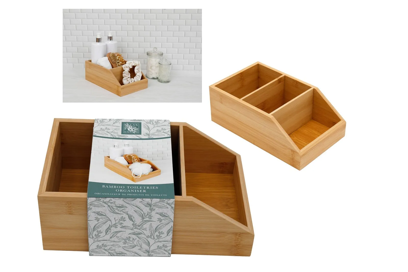 Bamboo Organiser Box