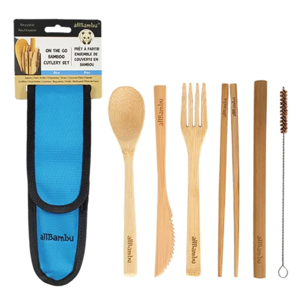 Bamboo To-Go Cutlery Set