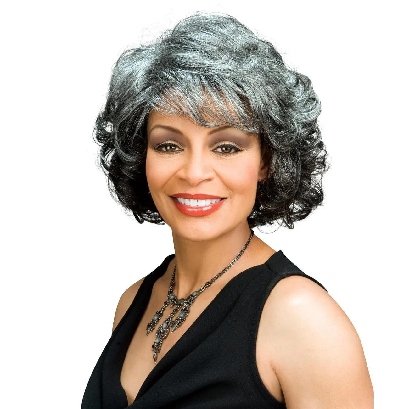 BARBARA | Foxy Silver Synthetic Wig