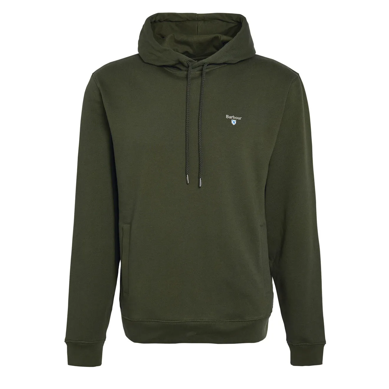 Barbour Grassington Hoodie Olive