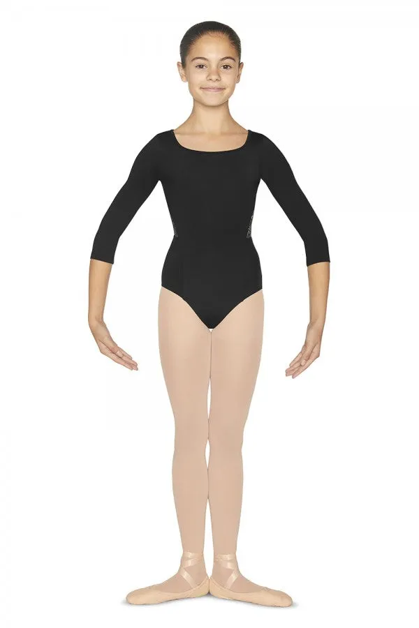 Bloch Child Open Back 3/4 Sleeve Leotard - CL4819