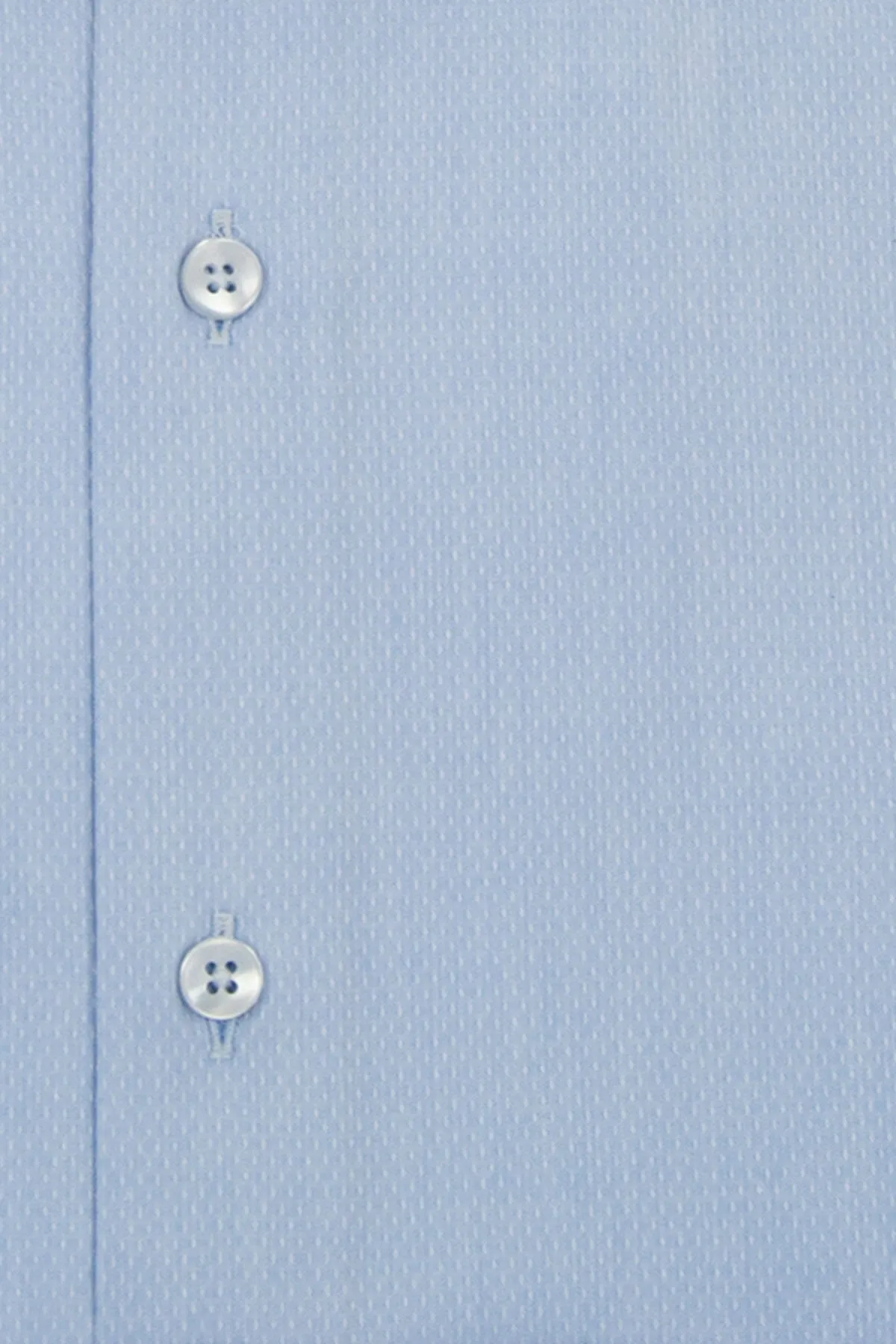 Blue Cutaway Collar Shirt with white Diamond Speckle Pattern