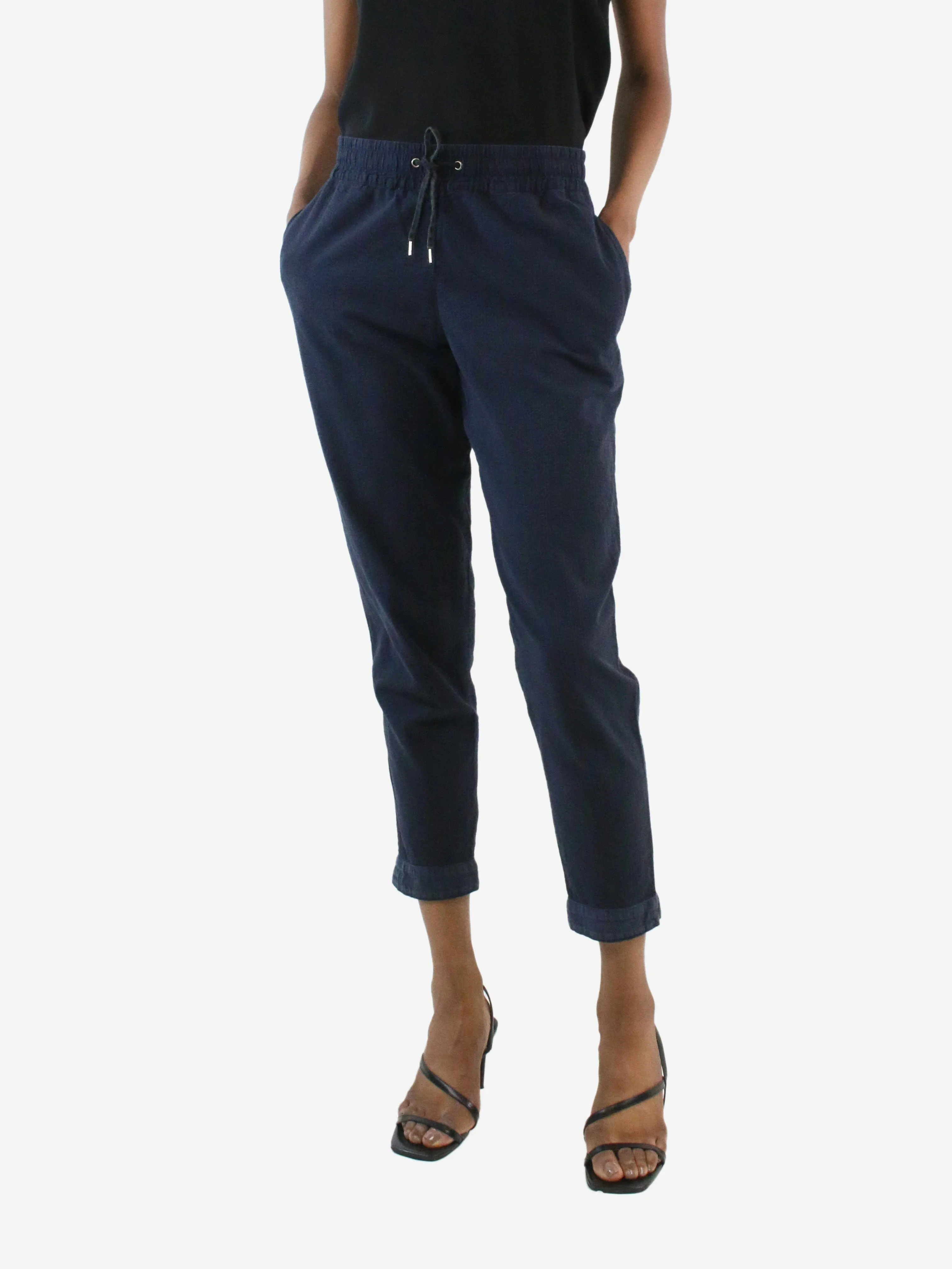 Blue elasticated waist trousers - Brand Size 0