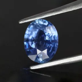 Blue Sapphire | natural, oval cut *7x5 mm, VS, *1.1ct